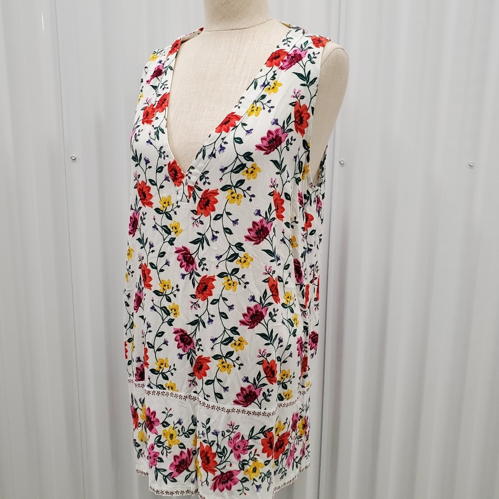Floral Tunic Tank